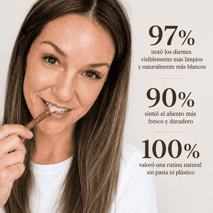 Cepillo Natural Miswak — Blanquea, Limpia y Refresca sin Químicos